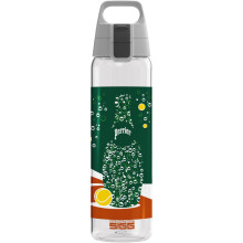 Sigg - Transparent Tritan Water Bottle - Total Clear ONE Roland Garros - Suitable For Carbonated Beverages - Dishwasher Safe - Leakproof - Lightweigh