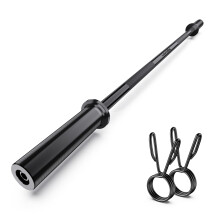57" Olympic Barbell Bar, 2" Standard Straight Barbell Bars for Weight Lifting Bar for Bench Press/Squats/Hip Thrusts/Lunges/Biceps- Home Gym Weight B