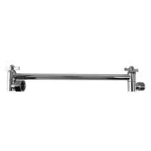 2X Shower Arm Extension, Arm Extender,Adjustable Height Shower Arm,Brass Shower Extension Arm
