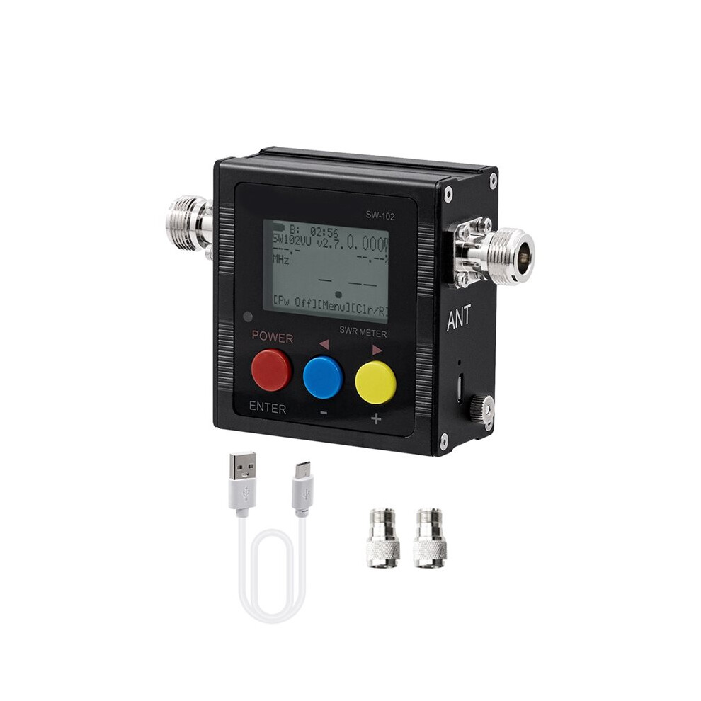 Sw-102 Digital Vhf/Uhf 125-525Mhz Power & Swr Meter And Frequency Counter For Car Radio 4713395369589