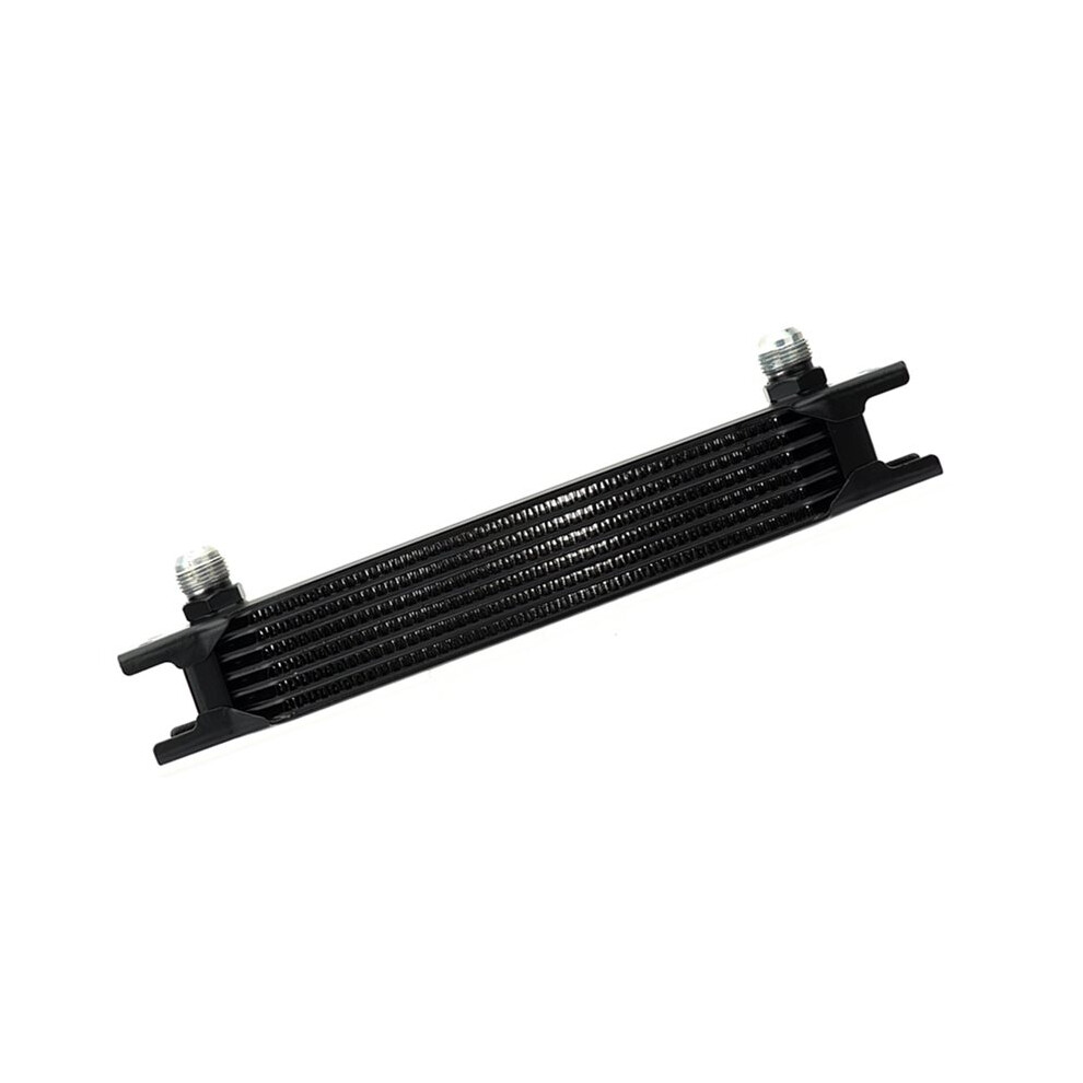 An10 Oil Cooler Radiator For British Type Universal Stacked Plate 7 Rows Aluminum Transmission Oil Cooler Kit 4712591379026