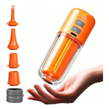 Air Pump for Inflatables, Air Mattress Pump with Camping Light,Pool Float Pump,Inflate Deflate for Air Mattress