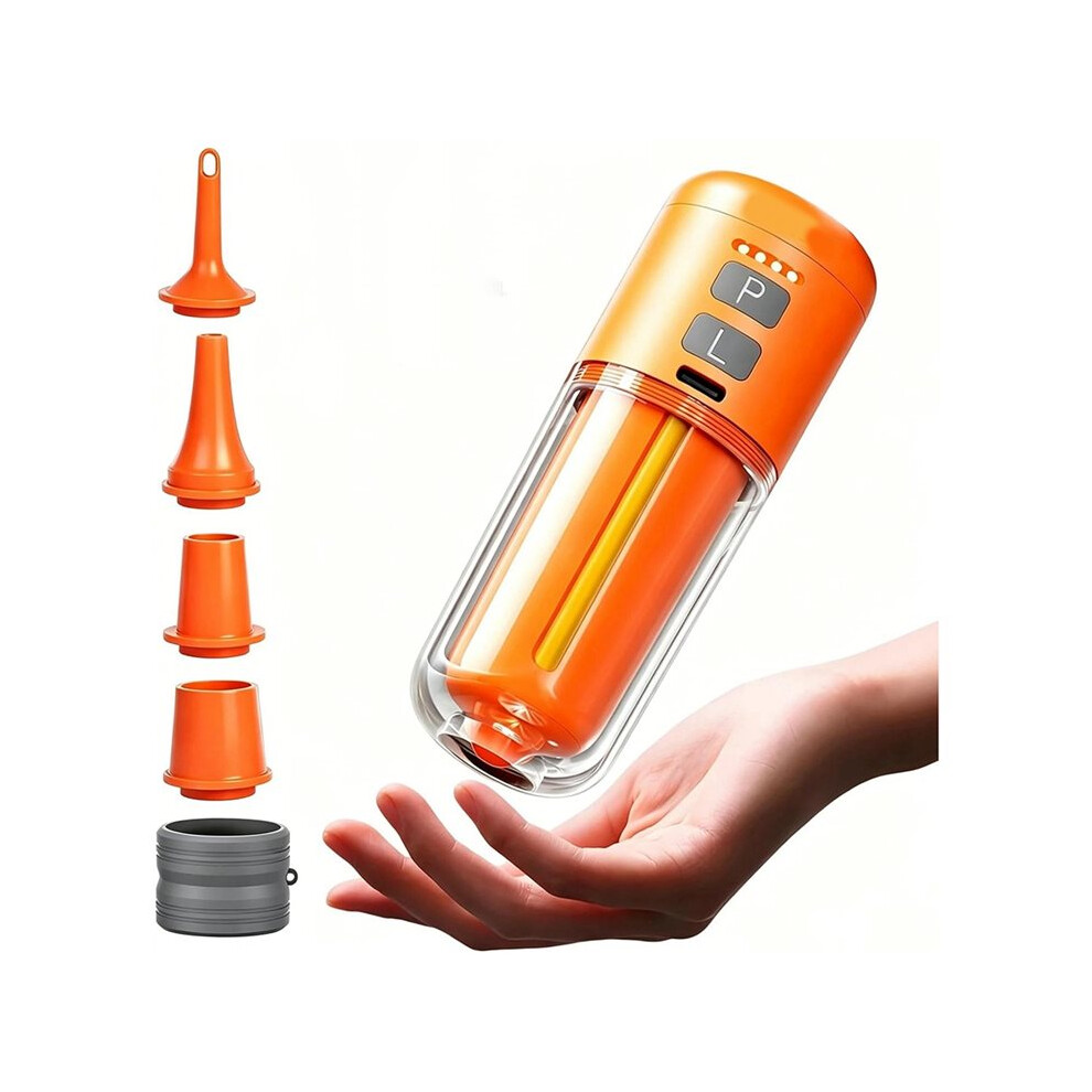 Air Pump For Inflatables, Air Mattress Pump With Camping Light,Pool Float Pump,Inflate Deflate For Air Mattress 4712478026975