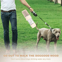 Dog Water Bottle Portable - Travel Water with Food Container, Leak Proof Water Bottle for Dogs,Dog Stuff Accessories