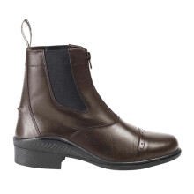(6 UK, Brown) Brogini Womens/Ladies Tivoli Leather Zip Paddock Boots