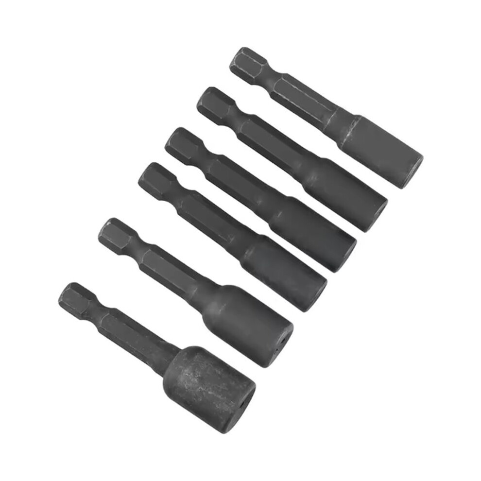 1Set Tap Die Socket Adapter 4-12Mm Screws Tap Socket Adapter Holder Extension Bar 1/4 Inch Hex Shank For Diy Projects 4714047112089