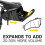 Topeak Aero Wedge Pack Saddle Bag, Strap Fit, Medium, Black 4