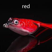 (40mm, Red) 1Pcs Frogs Fish Bait Simulation Software for Toads Frogs Fish Bait Animal Bait Outdoor Fishing Accessories with Multiple Styles