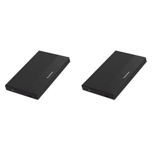 2X BLUEENDLESS Disco Rígido Externo Portátil de 6 TB, Disco Rígido Portátil de 2,5 Polegadas, SSD Tipo C, Caixa Externa Mecânica para PC