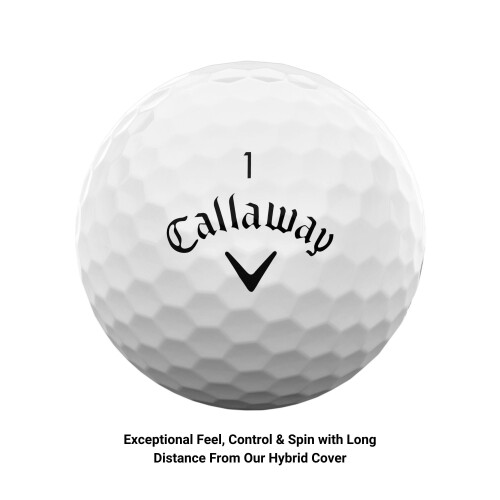 Callaway Callaway Golf Supersoft Golf Ball 2023, White 1