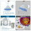 Sameky Commode Liners with Absorbent Pads | Value Pack 50 Count Universal Fit | Bedside Commode Liners Disposable and Pads for Adult Commode Chairs(5 5