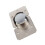 Garage Shed Heavy Duty Hasp and Staple Set 6