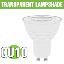 Bombillas tipo candelabro GU5.3 de 220 V (GU10 transparente, blanco cálido, 5 W) para iluminación suave