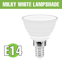 Bombillas tipo candelabro GU5.3 de 220 V (E14, blanco lechoso, blanco cálido, 5 W) para iluminación