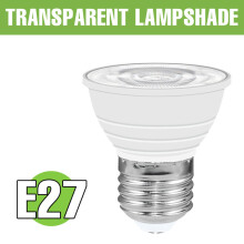 Bombillas tipo candelabro GU5.3 de 220 V (E27 transparente, blanco cálido, 7 W) para iluminación suave