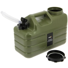 NGT Water Container Carrier 11L Heavy Duty Carp Fishing Camping Jerrycan with Tap, Green