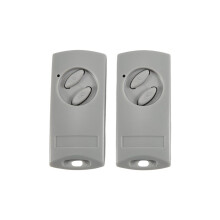 2pack Garage Door Opener Remote Control for EcoStar RSE2-433, RSC2-433, RSZ1-433, Handheld Transmitter 433MHz
