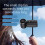 Portable Handheld Fan with Clip Umbrella Holder Function USB Charging Compact Personal Cooling Fan 3