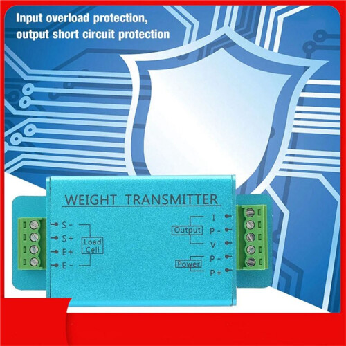 Módulo de Amplificação de Sinal para Transdutor de Sensor de Pesagem com Célula de Carga DY510 4-20mA 2