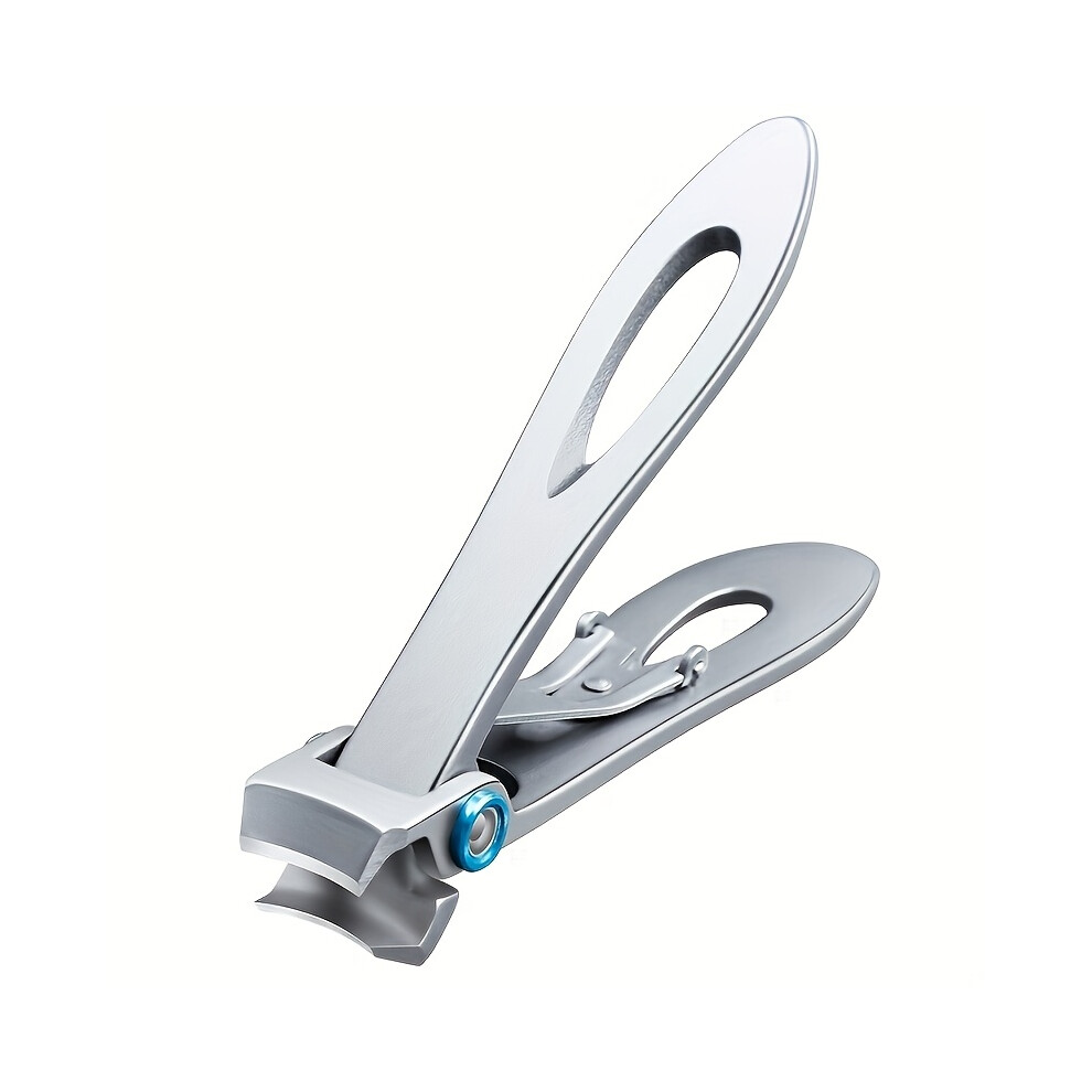 Stoyotu (Big Silvery) Toenail Clippers For Seniors Thick Toenails, Heavy Duty Nail Clippers 15Mm Wide Jaw Opening, Large Toe Nail Clippers