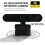 HD 4K Webcam PC 4K Web Camera with Microphone Autofocus PC Computer Laptop Live Streaming 4K Webcam for Video Calling 4
