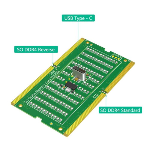 Memory Slot SO DDR4 Memory Tester Diagnostic Analyzer Test Card Notebook LED Tester Card 1