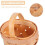 36Pcs Wood Chip  Baskets Manual Woven Baskets Ornaments Candy Storage Box 2