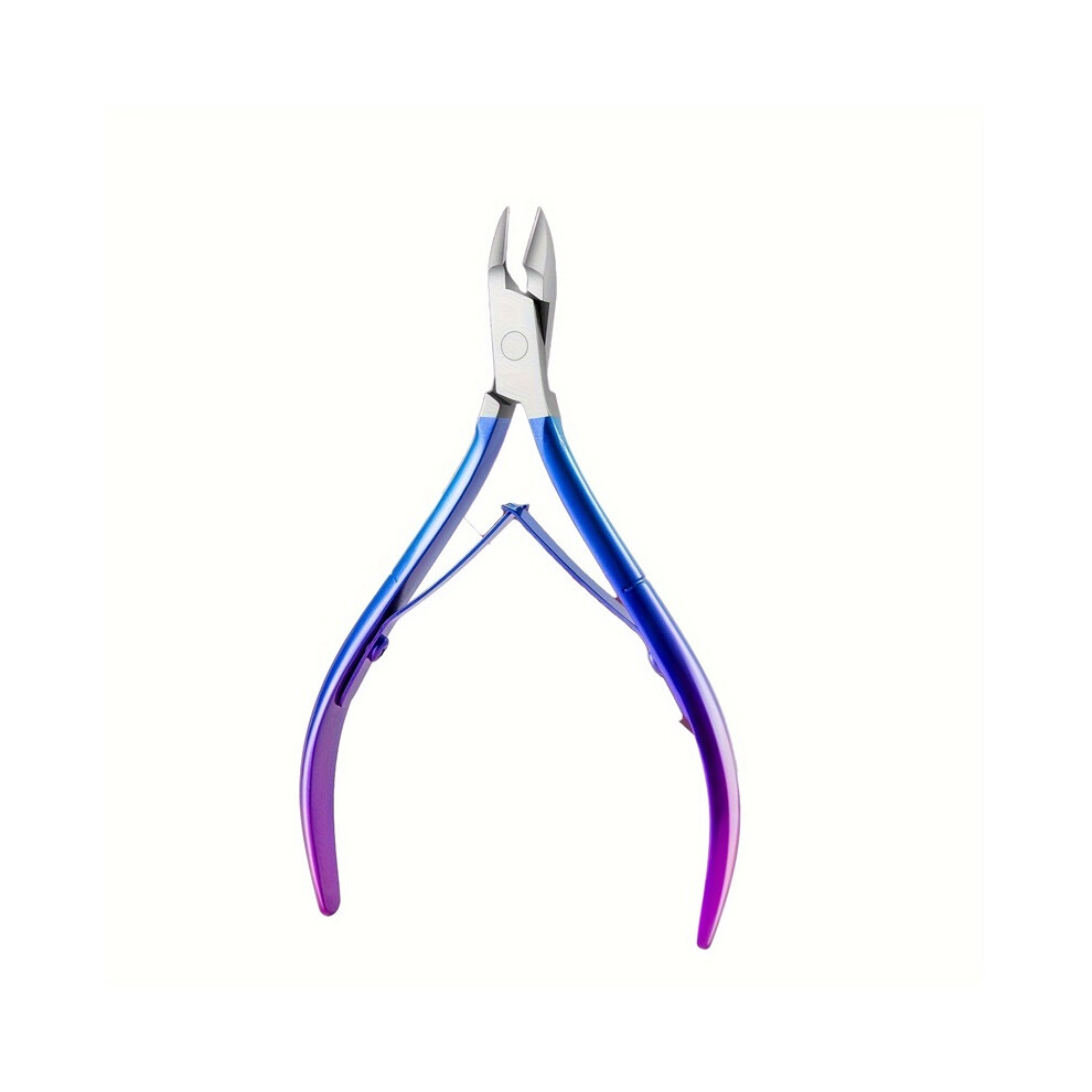 Stoyotu (Color) Stainless Steel Cutters Tool Cuticle Clippers Trimmer Dead Skin Remover Pedicure Cuticle Nippers Nail Manicure Scissors
