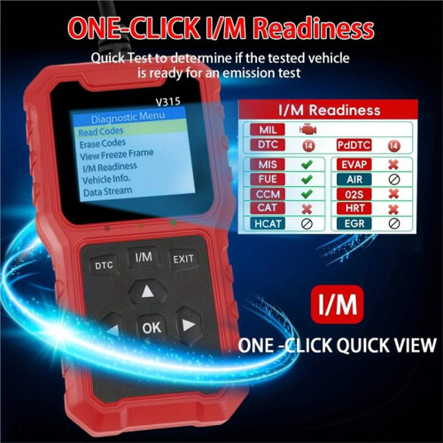 V315 Professional OBD2 Scanner Automotive Diagnostic Tool for Engine Code Reading 2
