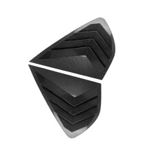 Rear Side Window Louver Shutter Cover Trim for Impreza STI Hatchback 2008-2014 Car Exterior Accessories