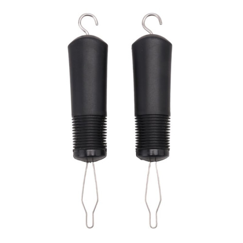 2Pcs Button Helper Tool with Non-Slip Grips to Help with Shirts, Coats, Button Hook Aids for the Elderly and Arthritic