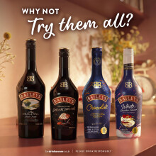 Baileys White Chocolate Flavour with Raspberry Liqueur | 17% vol | 50cl | Blend of Irish Cream | Wh