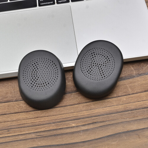 Replacement Ear Cushions for Jabra Connect 4h - Black (2 Pack) 2