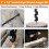 2X Chave de Trado Manual de 1 Polegada 1 X 12 Polegadas Broca de Trado de Madeira com Furo Manual para Acampamento e Sobrevivência e Ferramenta de 8