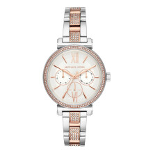 Michael Kors MK4353 Sofie Chronograph White Two tone Ladies Watch