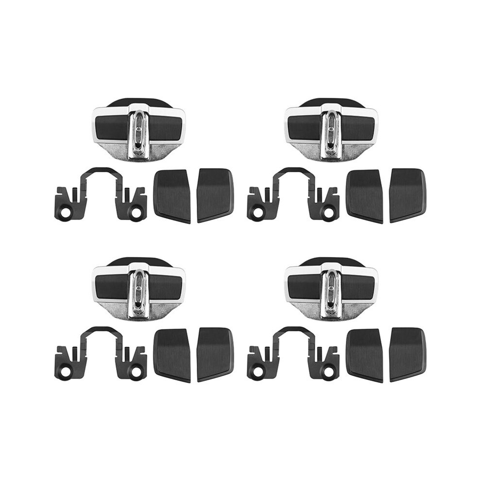 4 Set Trd Door Stabilizer Door Lock Protector Latches Cover For All Series Brz Xv Forester Legacy Outback Wrx 4713377877095