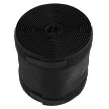6X Cable Grip Floor Cable Cover Cords Cable Protector Cable Management Only for Commercial Office Carpet (Black,10 Feet)