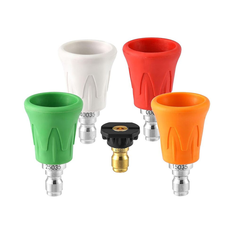 High Pressure Washer Nozzle Guard, Cleaning Nozzle Holder Set, Bore Size 2.5, With 0.64 Cm Quick Connect 6032227027557