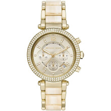 Michael Kors MK6831 Parker Chronograph Gold Ladies Watch