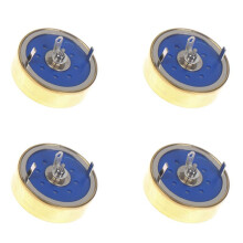 4pcs 25Mm Microphone Diaphragm Cartridge Core Capsule Large Diaphragm Cartridge Core Capsule for Studio Record Condenser