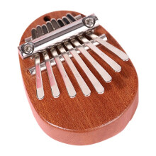 Kalimba 8 Key Exquisite Finger Thumb Piano,Gift for Beginners Music Lovers Players,Cute Pendant Ellipse