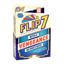 USAopoly | Flip 7 With A Vengeance | Party Card Game | Ages 8+ | 3+ Players | 20+ Minutes Playing Time