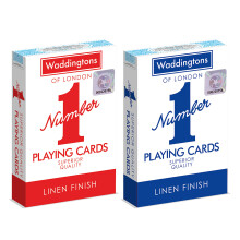 Waddingtons Number 1 Playing Card Game, play fish, slap jack, crazy eights and rummy, Great Travel Companion, Gifts and Toys for Boys, Girls and Adul