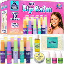 PURPLE LADYBUG Lip Balm Making Kit for Girls Age 8+ - BPA Free - Natural Ingredients - Make Your Own Lip Balm Set, Great 8 Year Old Girl Gifts, Arts