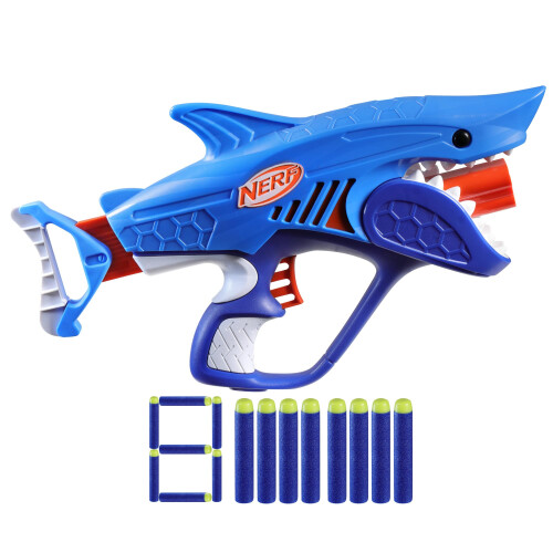 Nerf Nerf Junior Wild Sharkfire Easy Play Dart Blaster