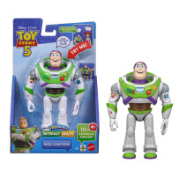 Mattel Disney and Pixar Toy Story 5 Interactables Figure, Buzz Lightyear 7 Inch Playscale, Movie Phrases & Converses with Other Characters in Line, J