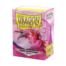 Arcane Tinmen Dragon Shield Sleeves Matte: Pink Diamond Sleeves (Box of 100), AT-11039