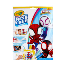 CRAYOLA Color Wonder - Marvel Spidey and His Amazing Friends Mess-Free Colouring Book (Includes 18 Spider Man Colouring Pages & 5 Magic Color Wonder