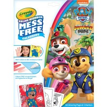 Crayola PAW Patrol Aqua Pups Color Wonder Coloring Set, Mess Free Coloring Pages for Toddlers, Travel Activity, PAW Patrol Toys & Gifts