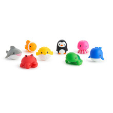 Munchkin Ocean Squirters Baby Bath Toy | Bath Toys for Children and Toddlers | Baby Essentials | Baby Bath Toys & Shower Toys for Children | 8 Pack |